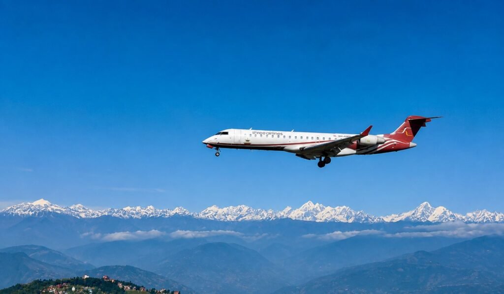Everest mountain flight