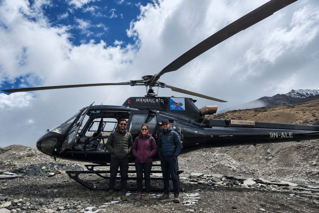 Helicopter tour to mt everest