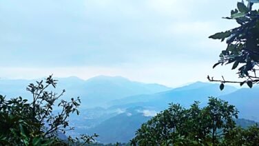 Surrounding views from champadevi hill hiking