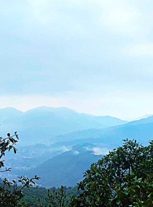 Surrounding views from champadevi hill hiking
