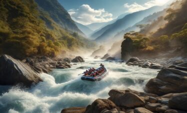 White water rafting with Himalayanwalkers Nepal