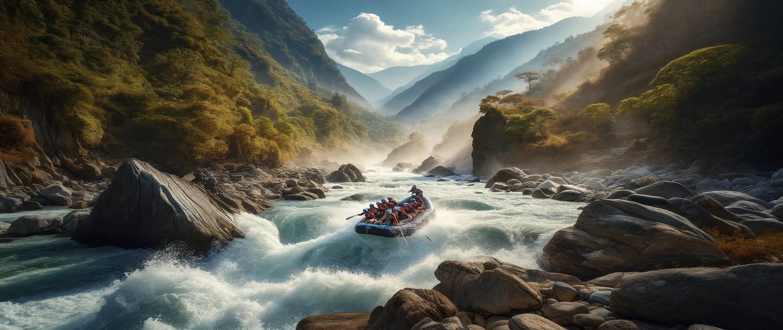White water rafting with Himalayanwalkers Nepal