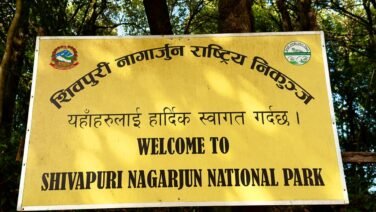 Shivapuri route for shivapuri national park hiking