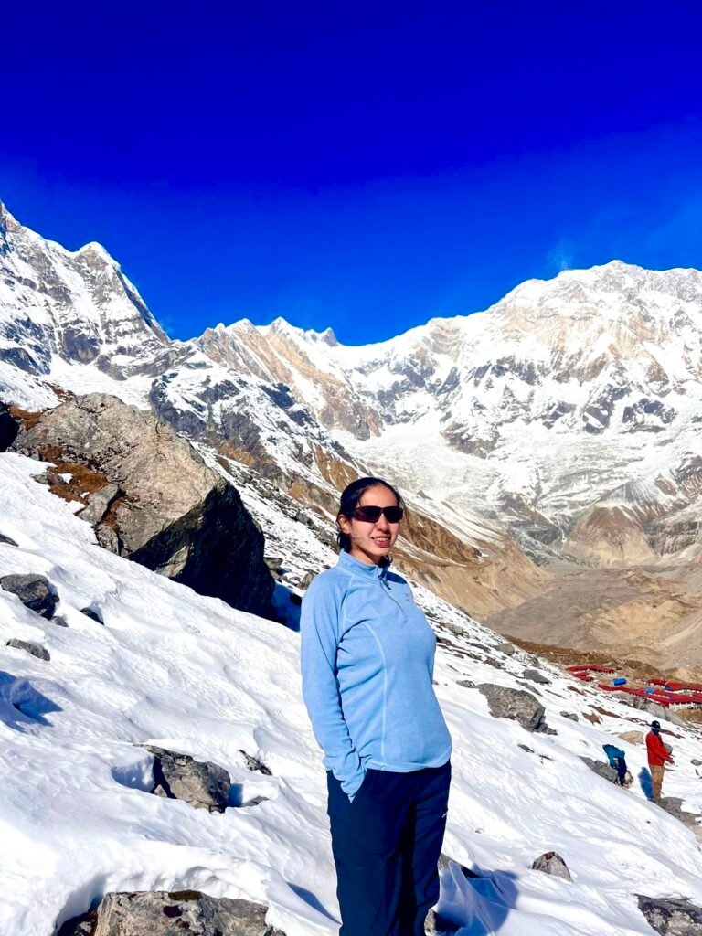 Fresh sunny morning-annapurna base camp trek experience
