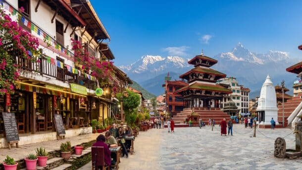 combined image of everest pokhara kathmandu for senior tour package